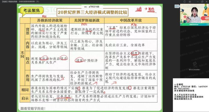 2022高三作业帮历史刘莹莹春季班 百度网盘