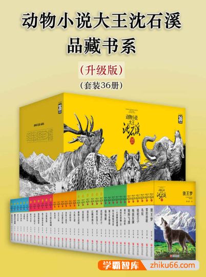 少儿读物《动物小说大王沈石溪·品藏书系》升级版套装36册PDF电子书