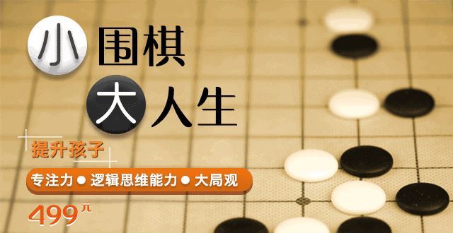 《少儿围棋启蒙课》小围棋大人生，提升孩子专注力