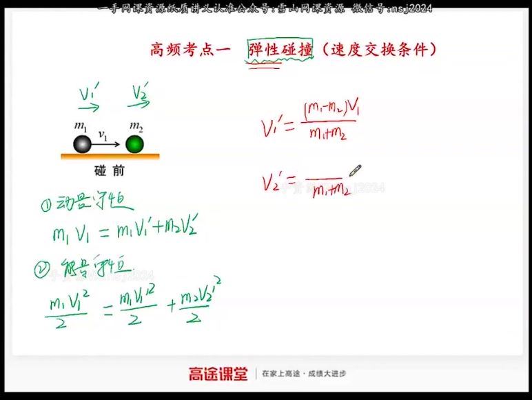 2023高三高途物理高明静A+班资料库