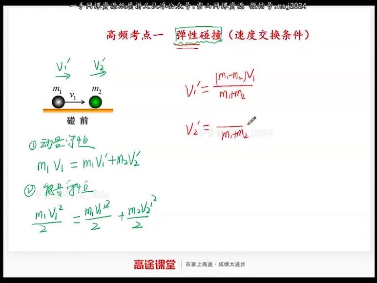 2023高三高途物理高明静A+班资料库