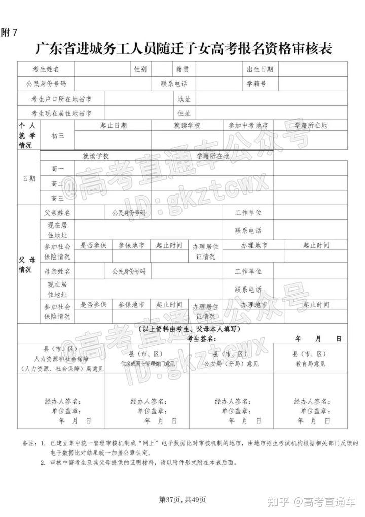 2022广东高考理科的政策