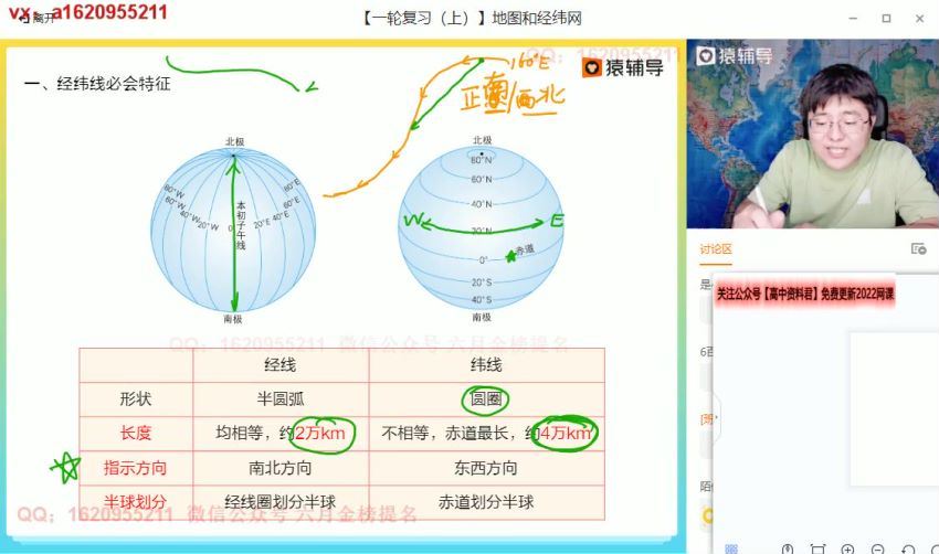 2022高三猿辅导地理崔亚飞A班暑假班（A） 百度网盘