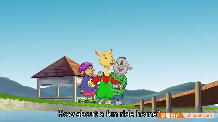 儿童英语启蒙动画片《羊驼拉玛 Llama Llama》第一二季英文版全25集