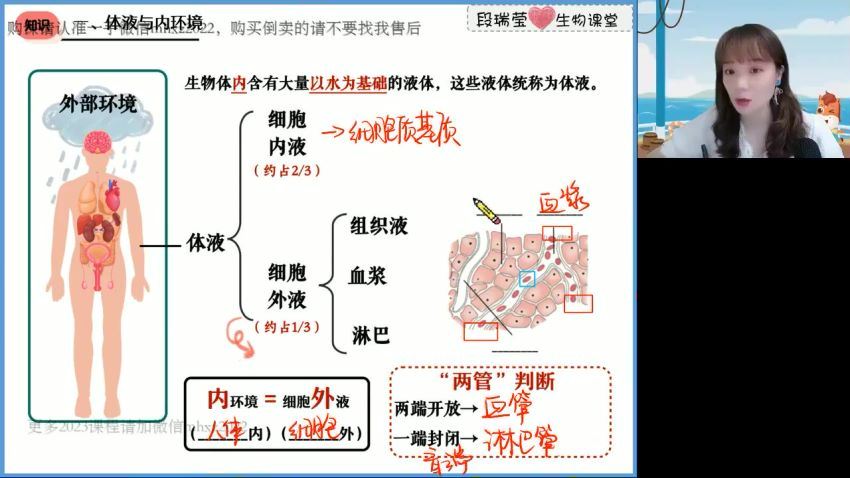 2023高二高途生物段瑞莹秋季班