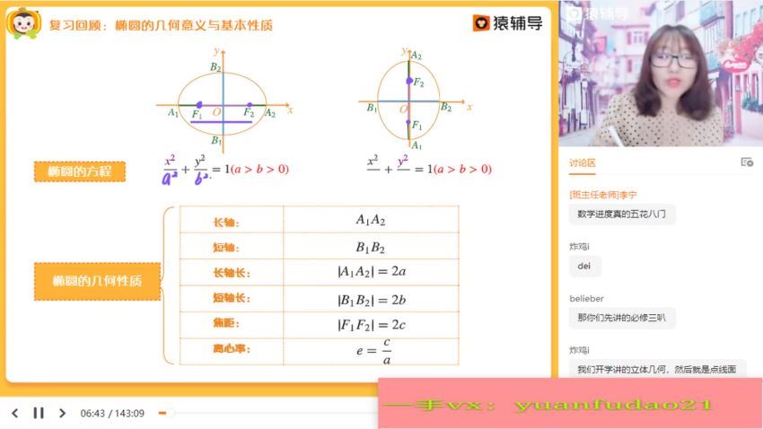 王晶2020年高二数学秋季班（2021版高清视频）  百度云网盘