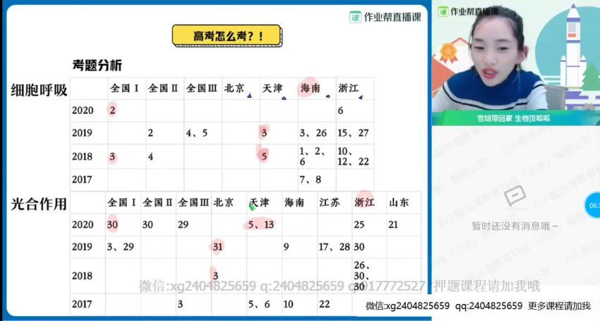 杨雪2021春季高三生物双一流班  百度云网盘