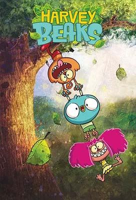 儿童英语启蒙动画片《青鸟哈维 Harvey Beaks》第一季英文版全26集