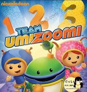 幼儿数学启蒙益智动画片《数学城小兄妹Team Umizoomi》中文版第1-4季共80集