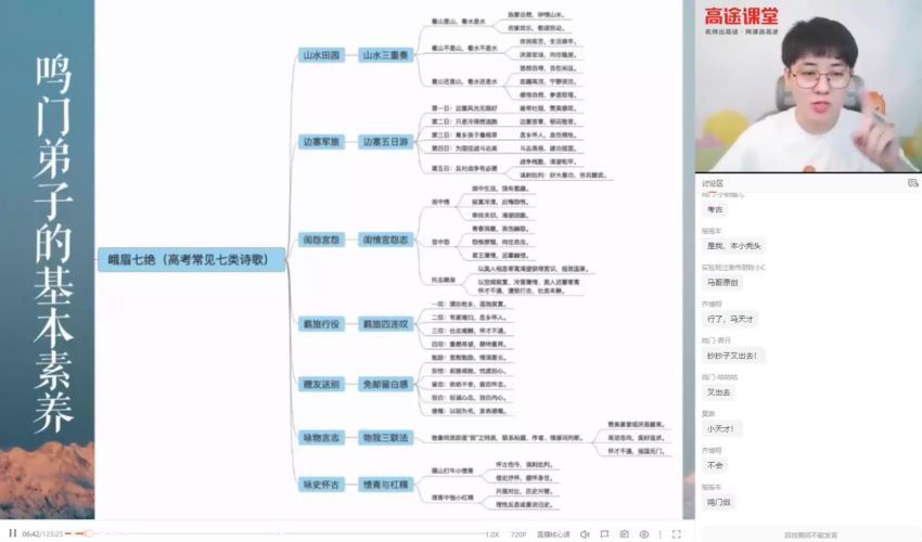 2022高三高途语文马一鸣秋季班 百度网盘