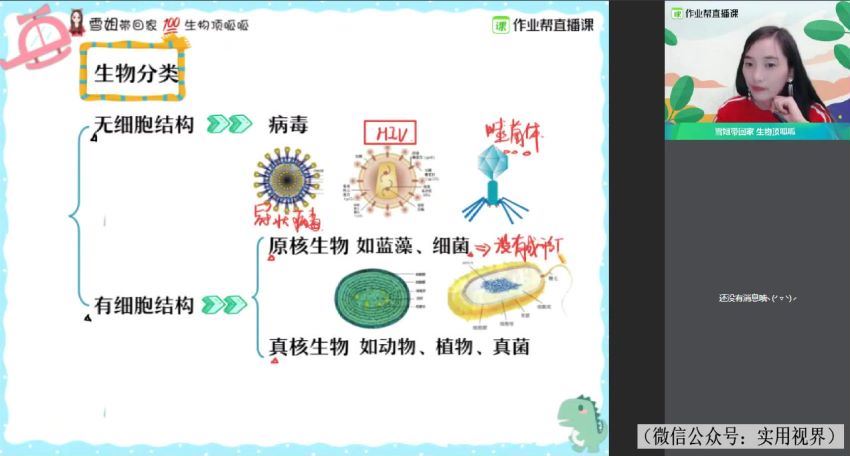 【2020点睛班】6次课突破生物重难点