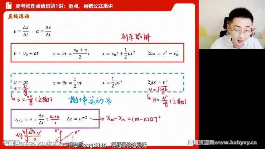 高途2022高考高三物理张展博点睛班（押题课）