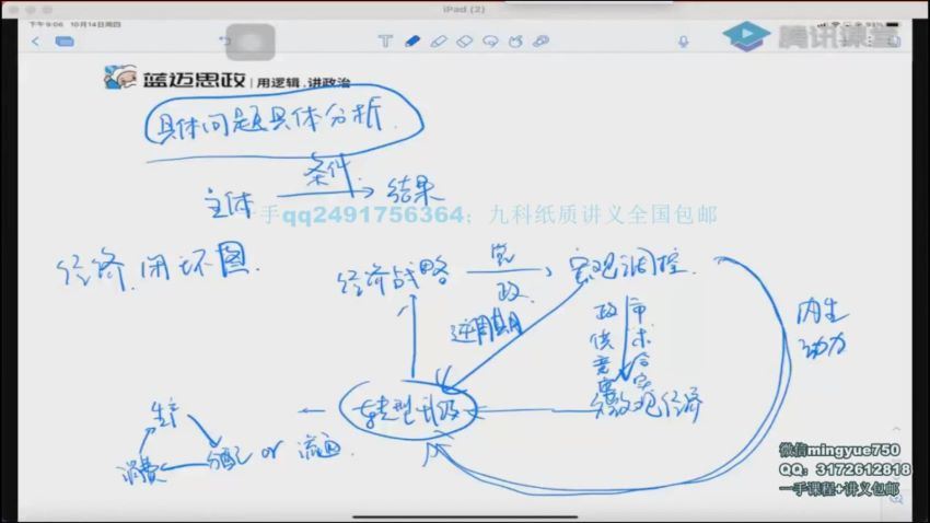 2022高三腾讯课堂政治马宇轩一论 百度网盘