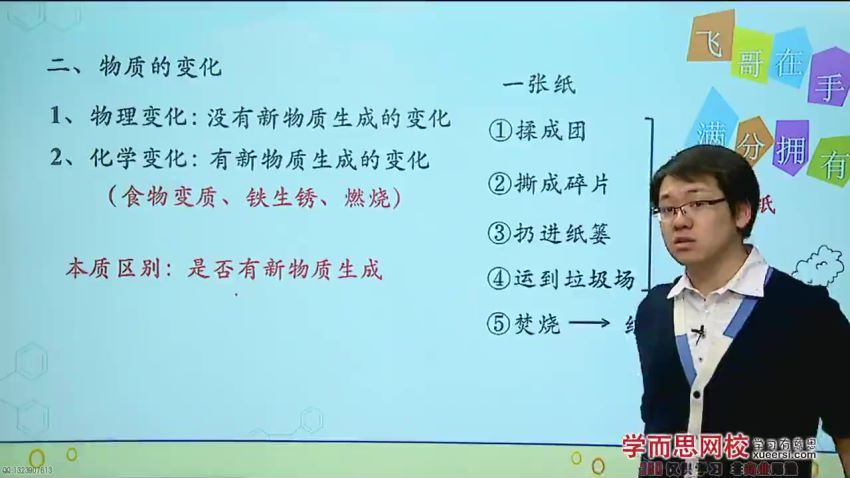 陈谭飞62讲初三新生化学年卡目标满分班（鲁教版）  百度云网盘