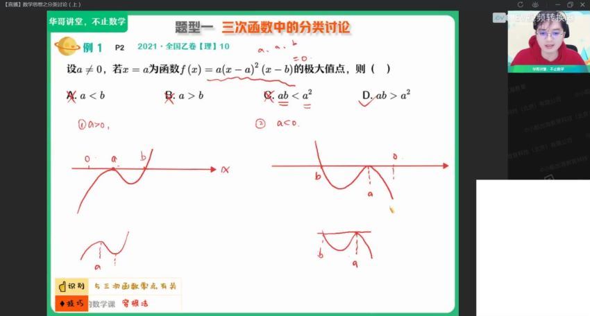 2022高三作业帮高三数学张华全年班