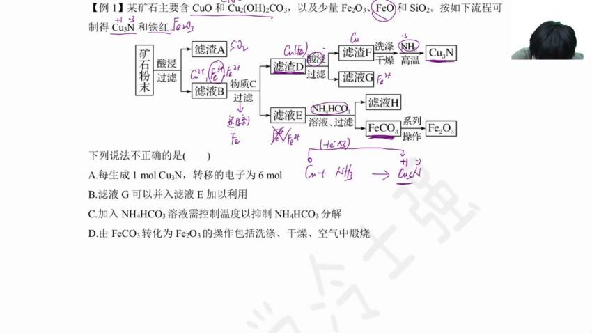 2023高三有道化学冷士强暑秋一轮复习