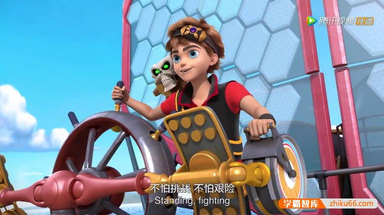 儿童英语启蒙动画片《扎克风暴 Zak Storm：Super Pirate》英文版共39集