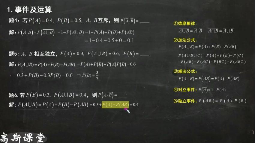 (2021.1.04)高斯课堂数学大合集  百度云网盘