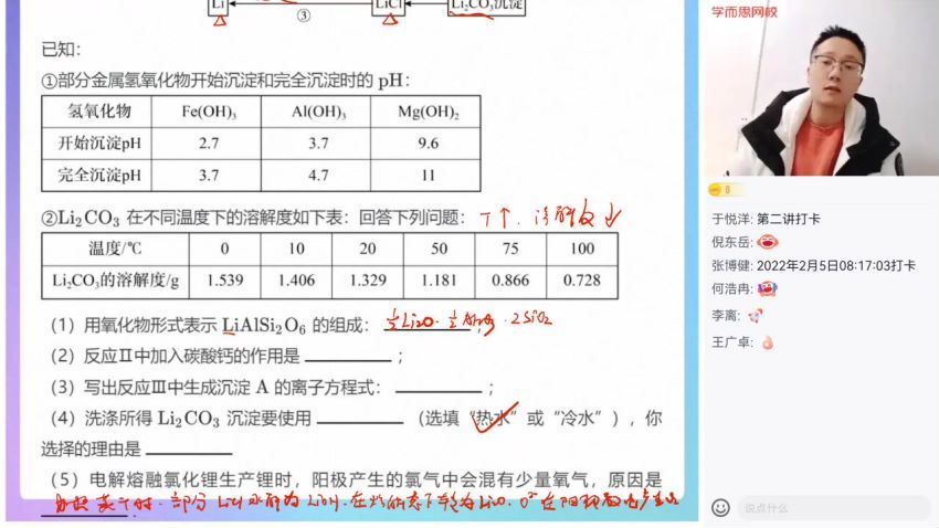 【2022-寒】高三化学目标S刘玉