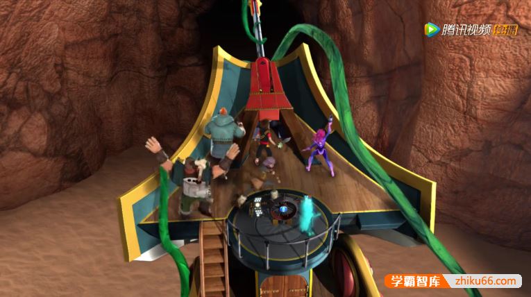 儿童英语启蒙动画片《扎克风暴 Zak Storm：Super Pirate》英文版共39集