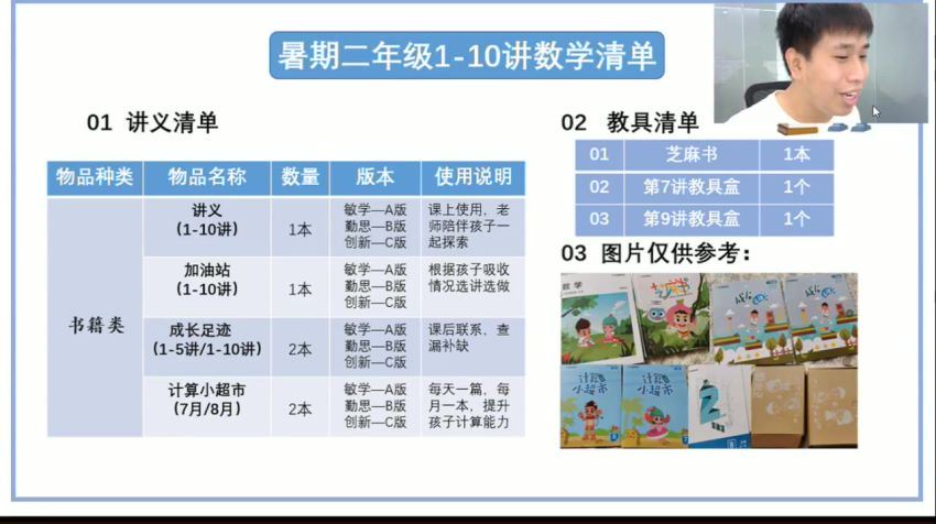 学而思【2020-暑】一年级升二年级数学暑期培训班（勤思在线-何俞霖） 百度云网盘