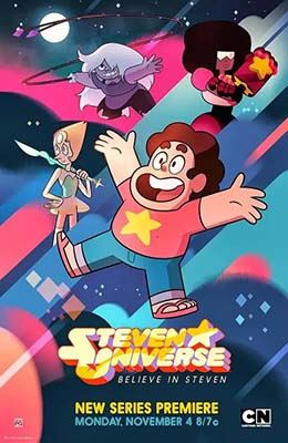 科幻冒险动画《宇宙小子 Steven Universe》第1-6季英文版全151集+大电影