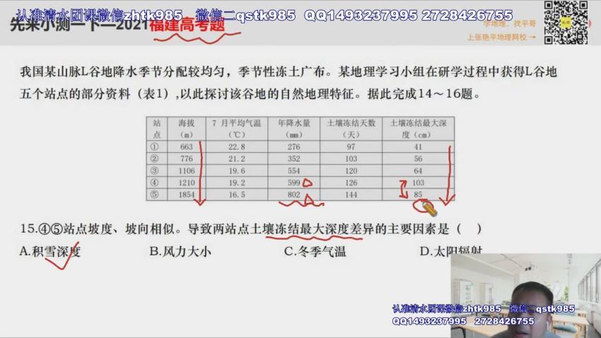 2022高三地理张艳平全年课春季班（百日冲刺下） 百度网盘