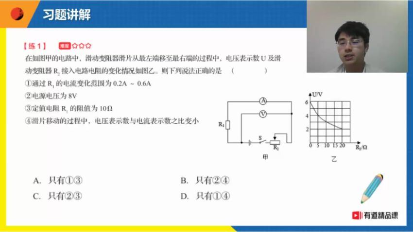 张佳然 2020初三物理秋季班 有道精品课