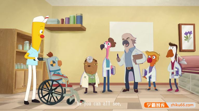 儿童英语启蒙动画片《阿鸡冒险日记在这里》第1-3季英文版共18集