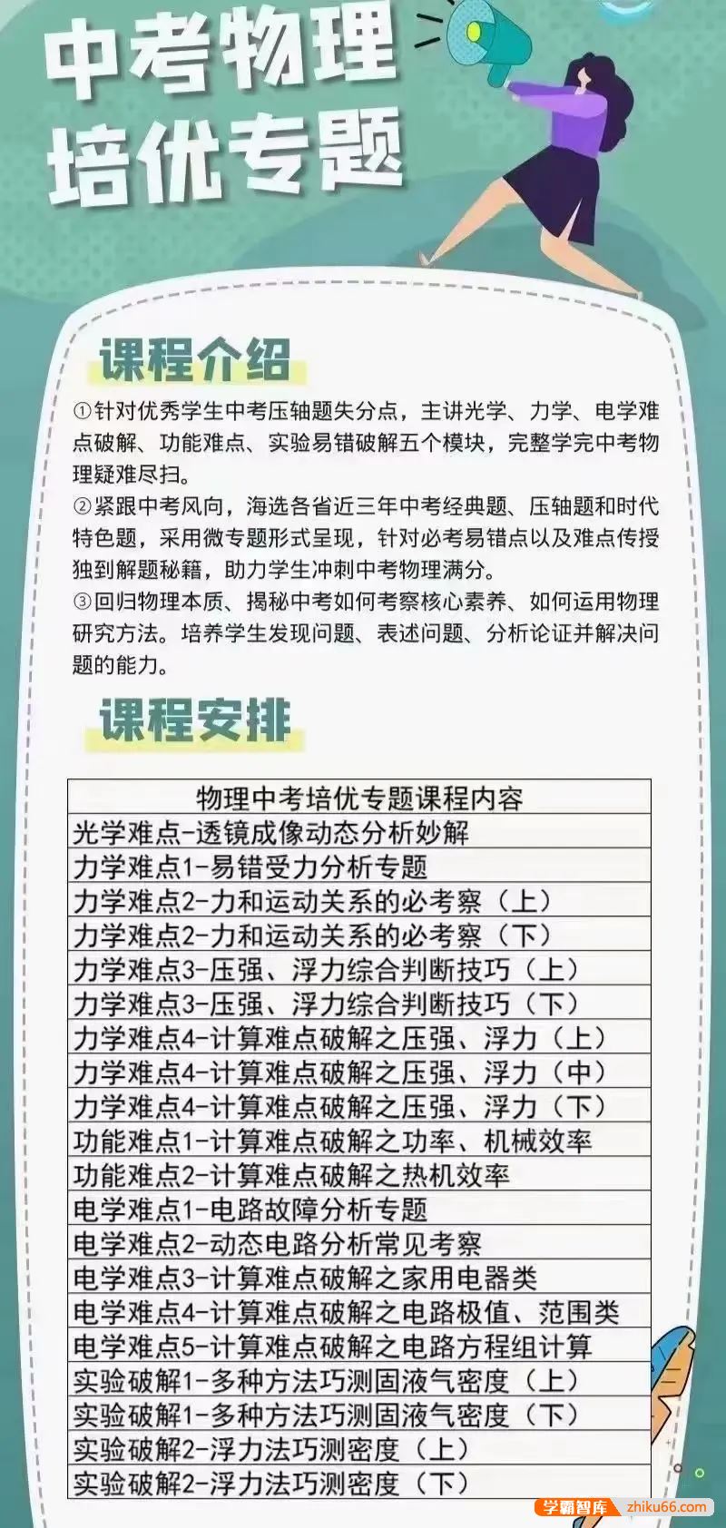 数学赵观察中考物理培优专题,五个模块完整学完中考物理疑难尽扫