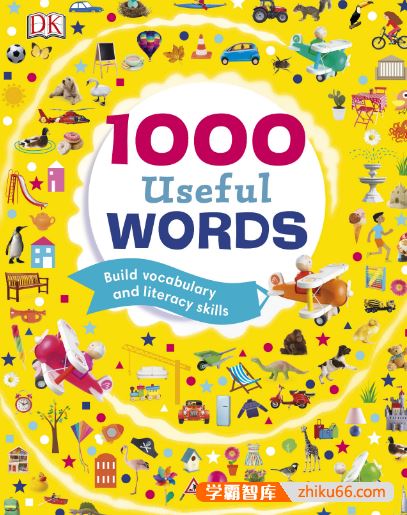 DK英文原版书《1000 Useful Words》最值得为孩子入手的第一本英语词汇书