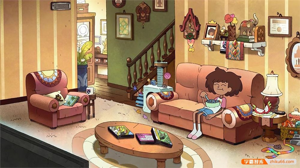 迪士尼奇幻冒险动画《奇幻沼泽 Amphibia》第一二三季英文版全50集