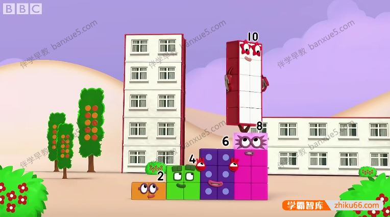 数学启蒙益智动画片《数字积木Numberblocks》第五季全15集