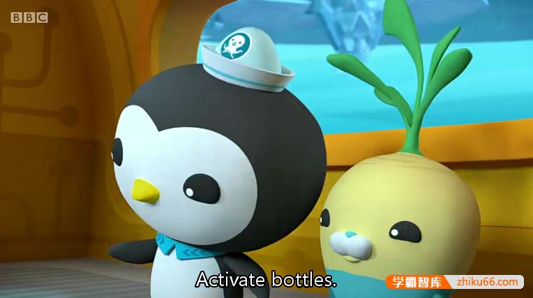 儿童科普冒险动画片《海底小纵队The Octonauts》英文版第1-4季共108集