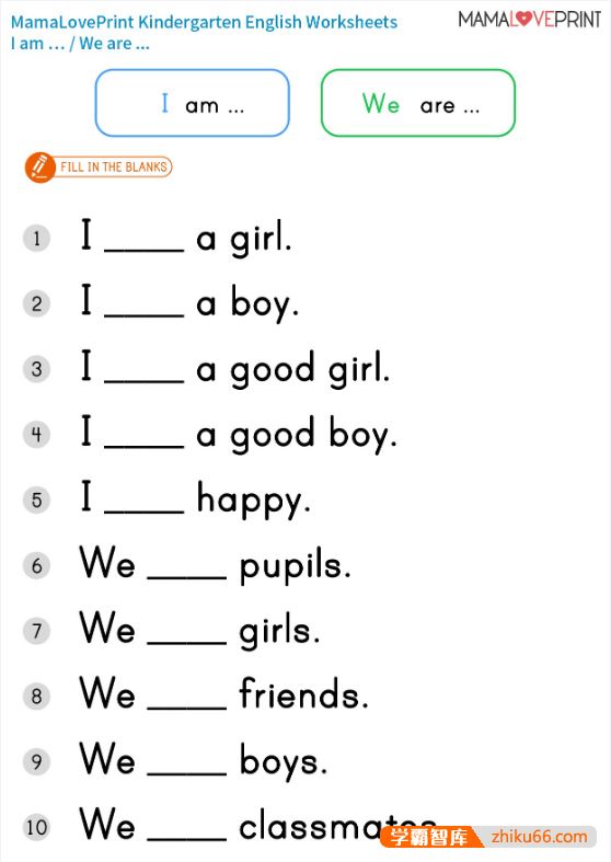 超完整的小学英语语法作业纸300页PDF电子版