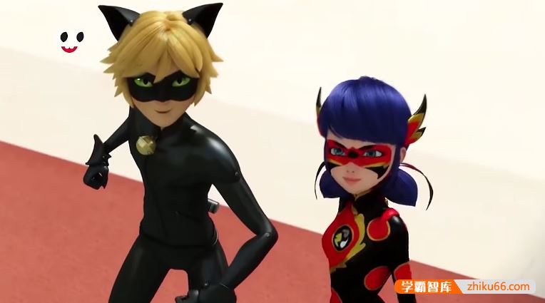 儿童英语启蒙动画片《瓢虫少女 Miraculous Ladybug》第三季英文版全26集