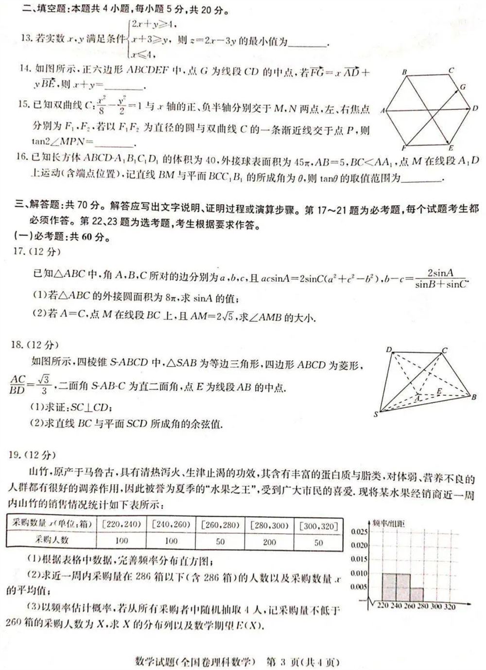 高考测评研究院试卷2021