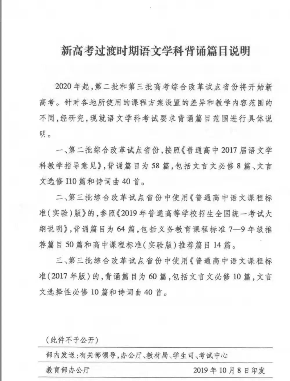 江苏高考语文背诵2021