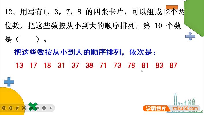 YMO世界青少年奥林匹克数学竞赛(第22~31届)1~6年级初赛试卷、答案及视频讲解