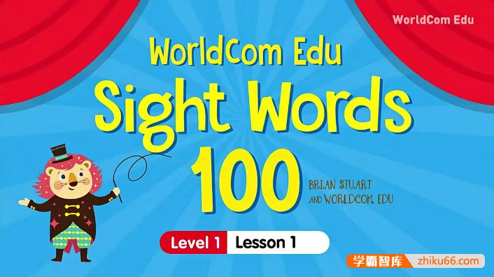 跟Brian Stewart老师学习高频词《Sight Words 100》Level1-Level 6全套视频课程