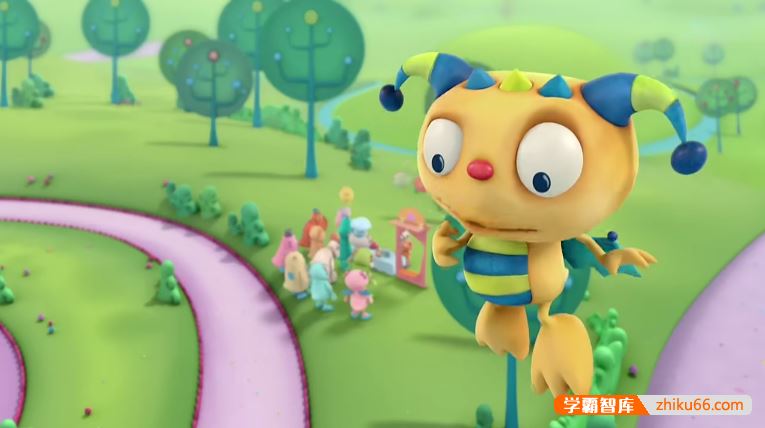 儿童英语启蒙动画片《小怪兽亨利Henry Hugglemonster》动画片第一季全26集