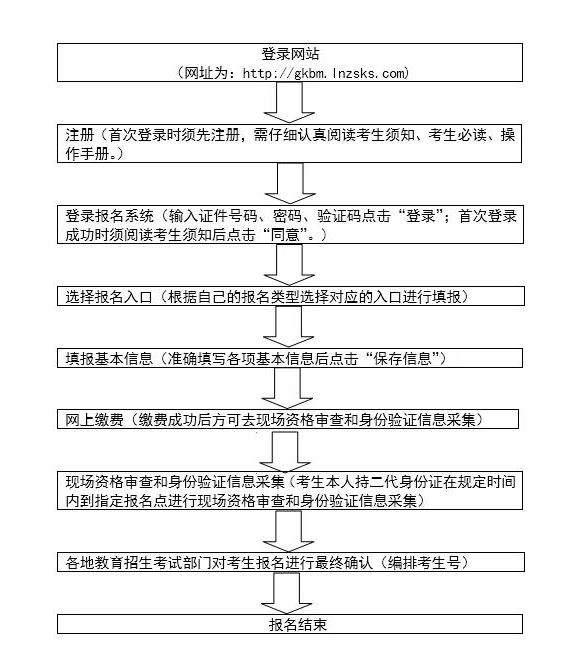 河南2021高考报名流程