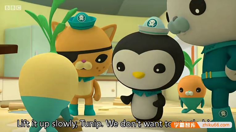 儿童科普冒险动画片《海底小纵队The Octonauts》英文版第1-4季共108集