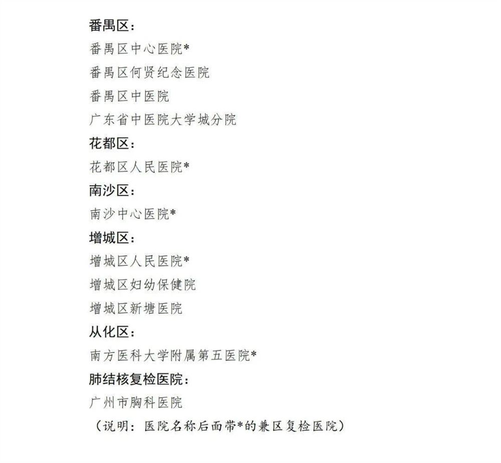 2021广东高考体检医院