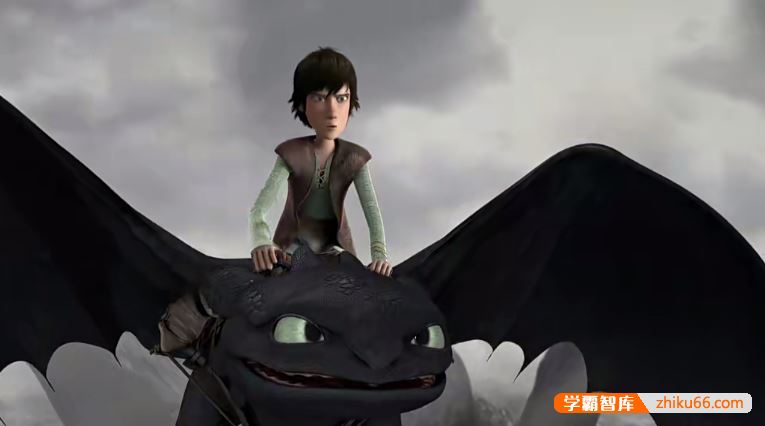 儿童英语启蒙动画片《驯龙记Dragons》第一季英文版全20集