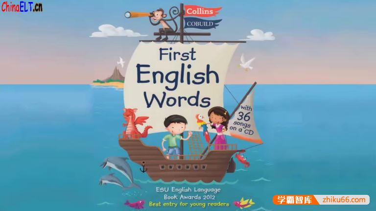 Chinaelt系列英语单词First English Words零基础英语启蒙(mp4+PDF电子版教材)