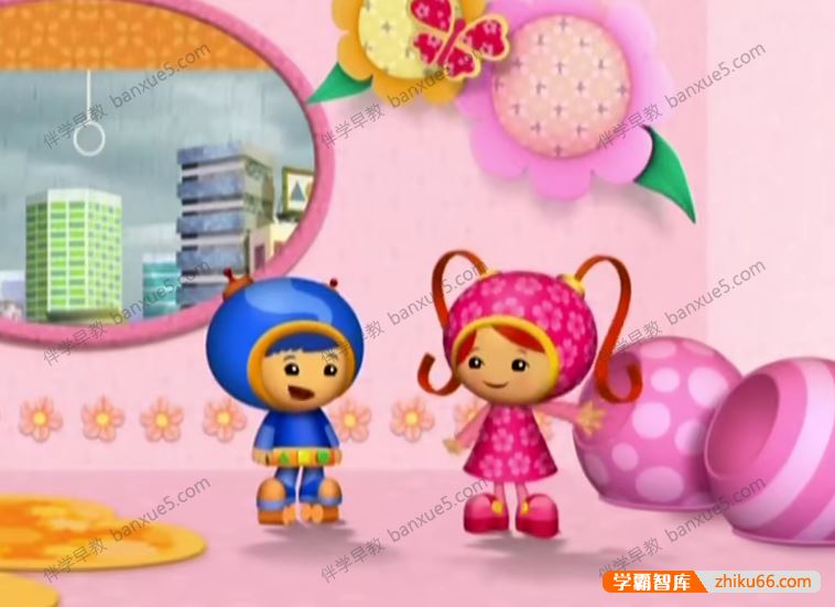 幼儿数学启蒙益智动画片《数学城小兄妹Team Umizoomi》中文版第1-4季共80集