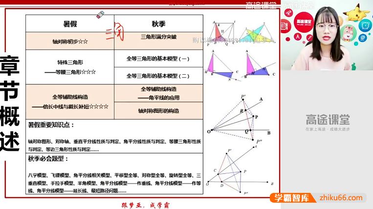 刘梦亚数学刘梦亚初二数学2020秋季目标班