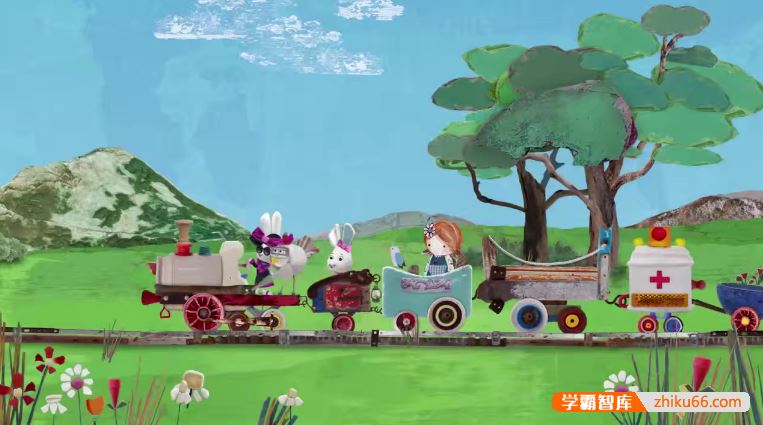 幼儿英语启蒙动画片《莉莉的梦幻湾Lily’s Driftwood Bay》第一二季英文版全104集