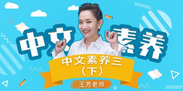 王芳大语文中文素养课小学语文三年级(下)[部编版]